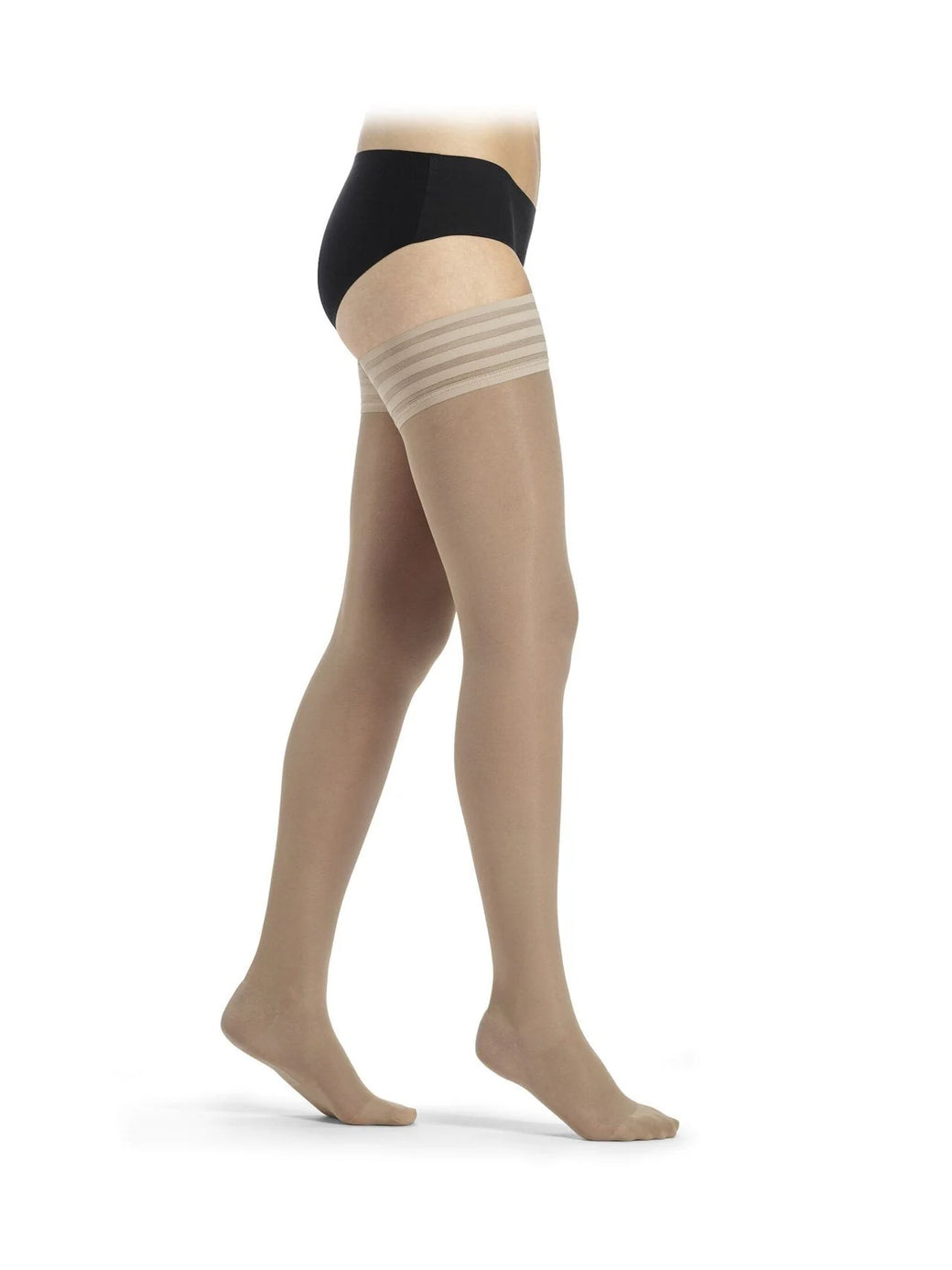 DELILAH 140D mesh Schenkelstrümpfe