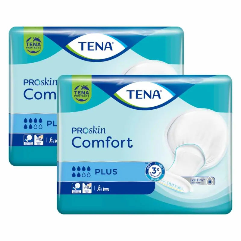 2 Packungen TENA Comfort Plus, Sparpaket