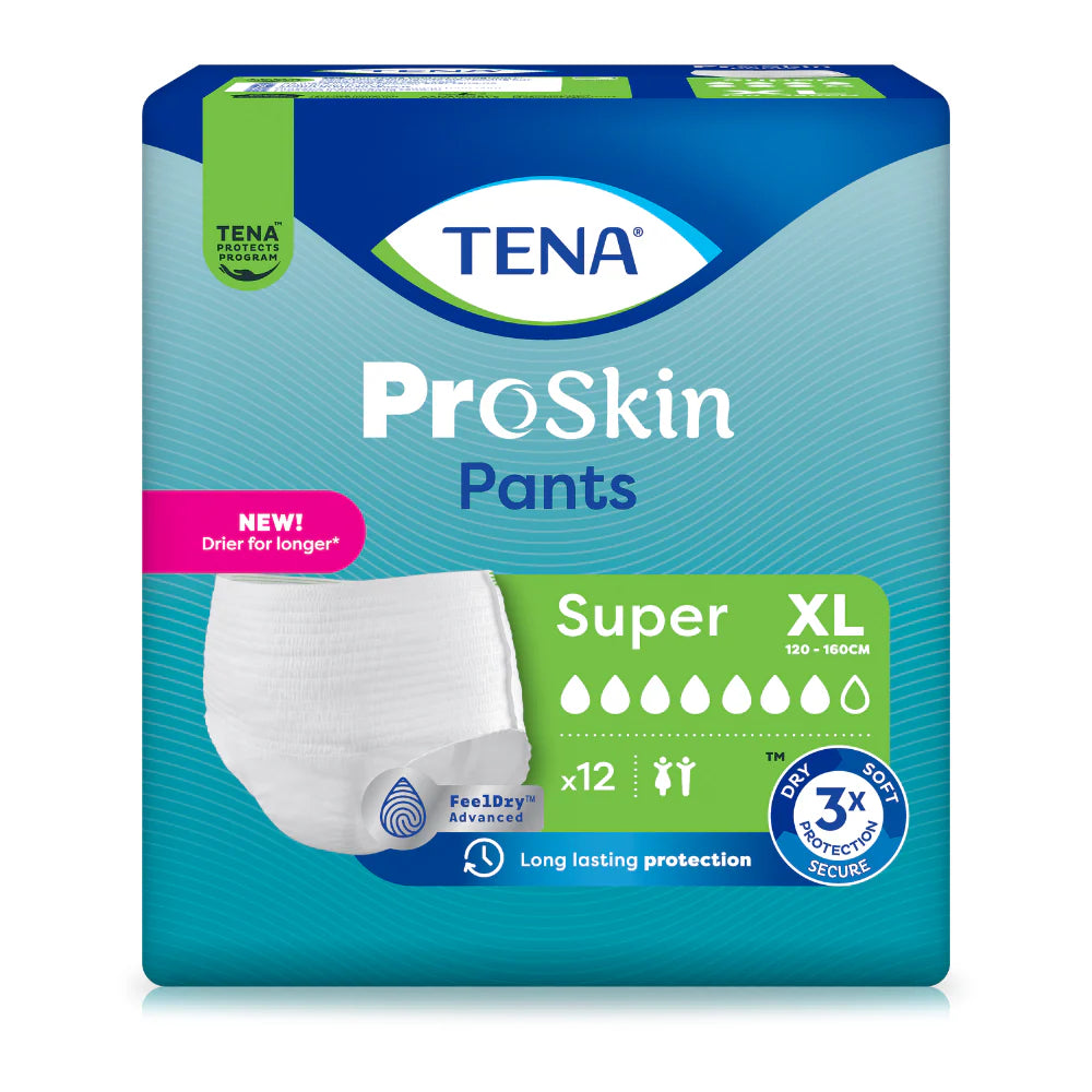 TENA ProSkin Pants Super XL, Verpackung
