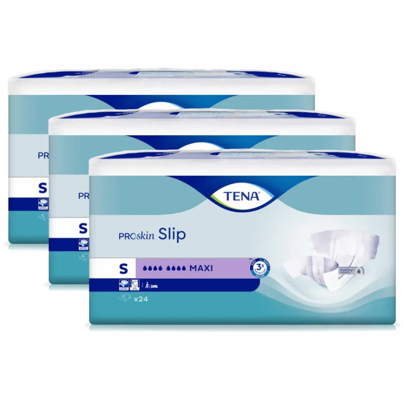 TENA Slip Maxi Grösse S, 3 Packungen, Sparpaket