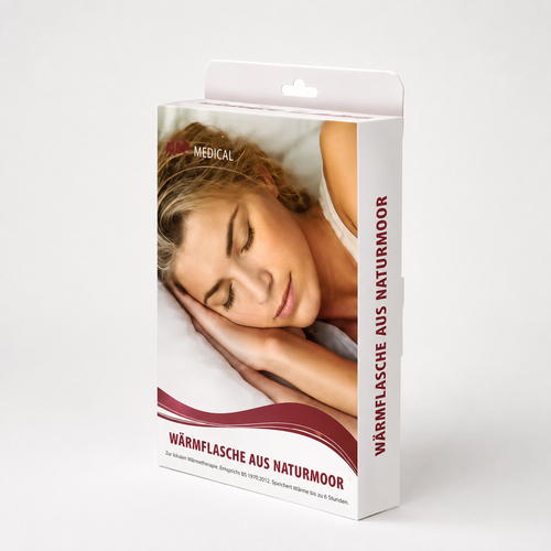 Naturmoor-Wärmflasche