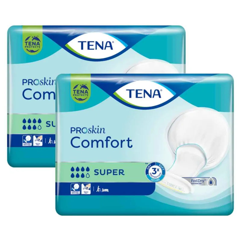 2 Packungen TENA Comfort Super, Sparpaket