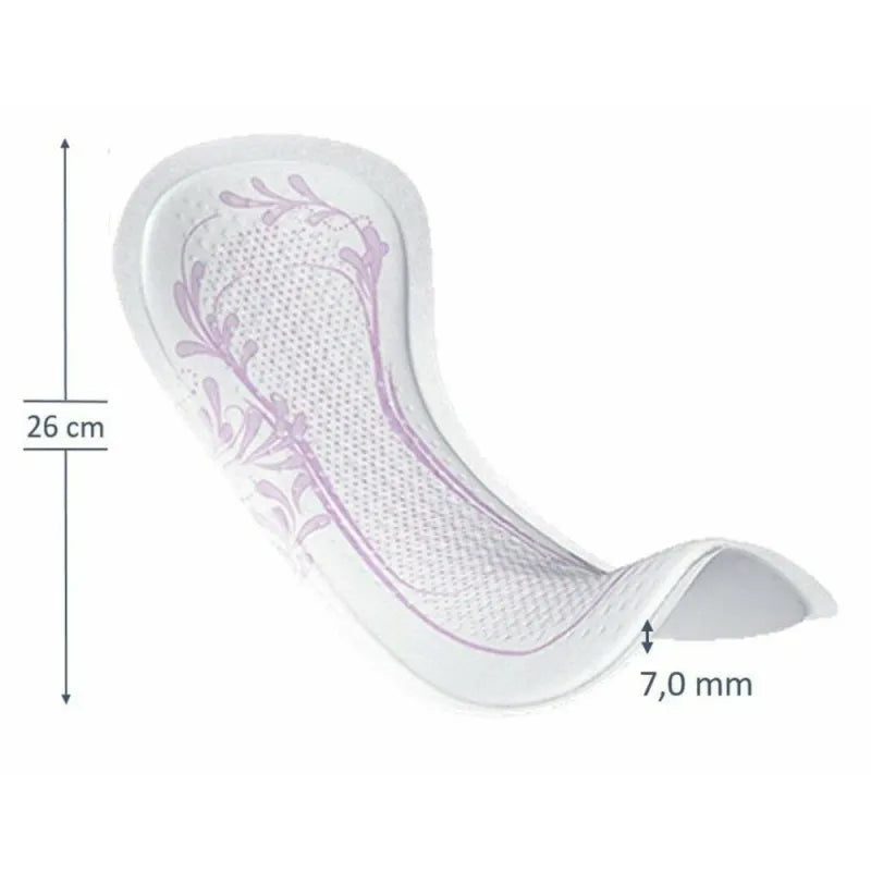 Slipeinlage TENA Discreet Mini Plus, 26 cm lang und 7 mm dick