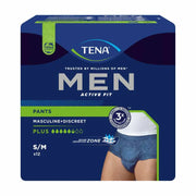 Verpackung TENA Men Active Fit Pants Plus Grösse S/M