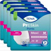 TENA ProSkin Pants Maxi Grösse M, 4 Packungen, Sparpaket