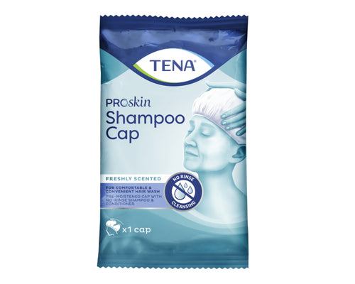 TENA Shampoo Cap Verpackung