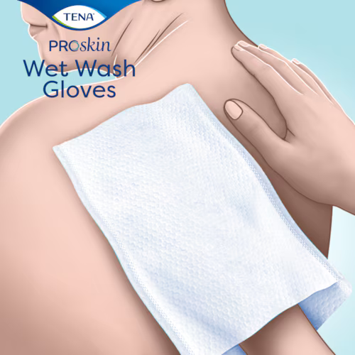 TENA Wet Wash Gloves