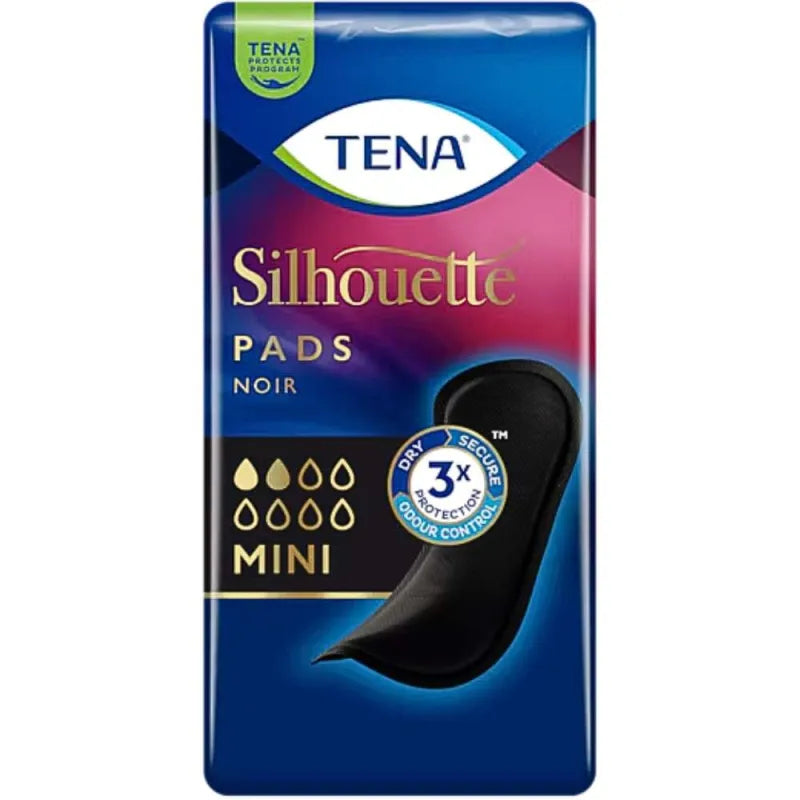 TENA Silhouette Einlagen Mini Noir Verpackung