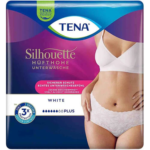 Tena Silhouette Pants Plus White