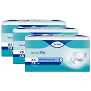 TENA Slip Plus Grösse XS, 3 Packungen, Sparpaket